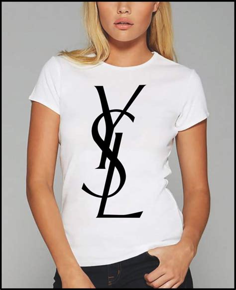 ysl t shirt orange|YSL t-shirts for women.